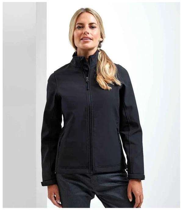 PR812 Premier Ladies Windchecker printable &  recycled Softshell